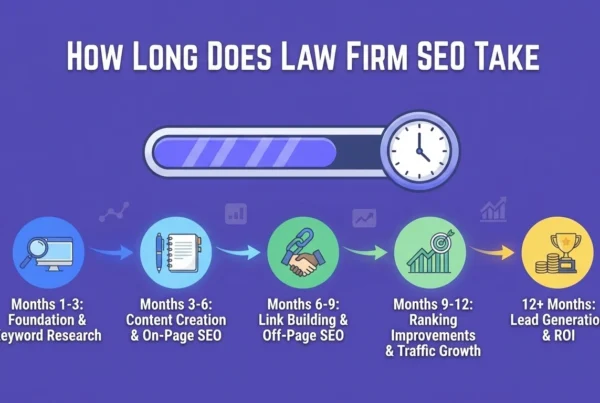 How Long Does Law Firm SEO Take to Show Results?
