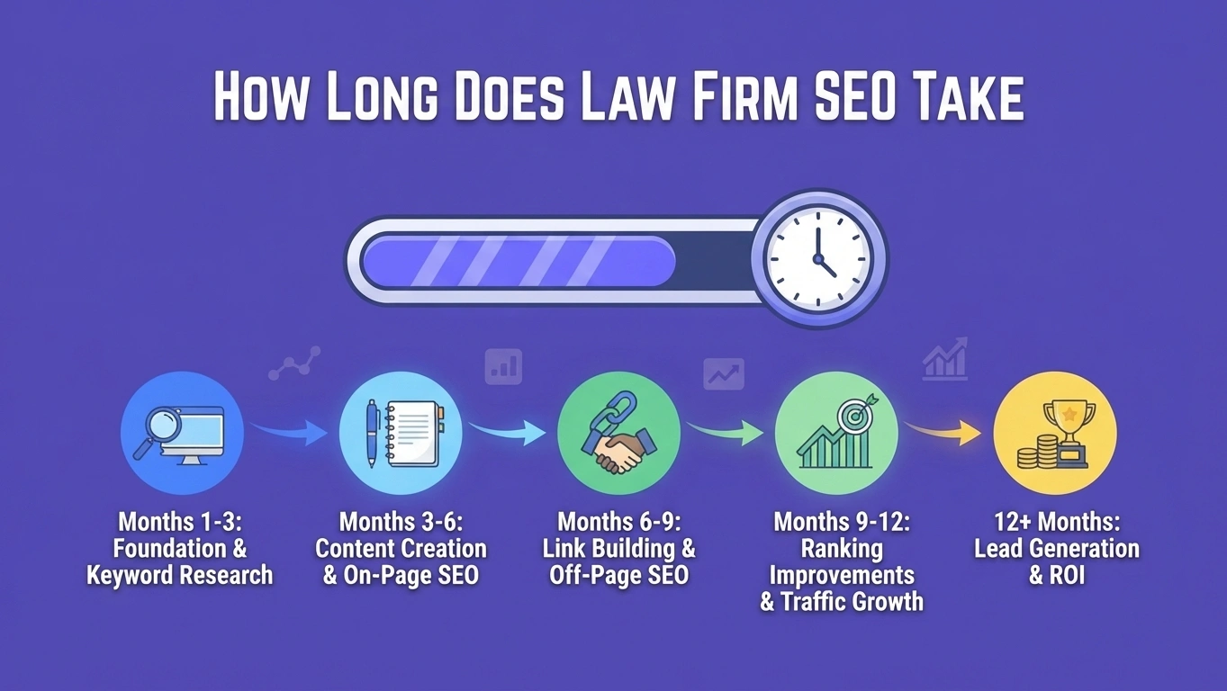 How Long Does Law Firm SEO Take to Show Results?