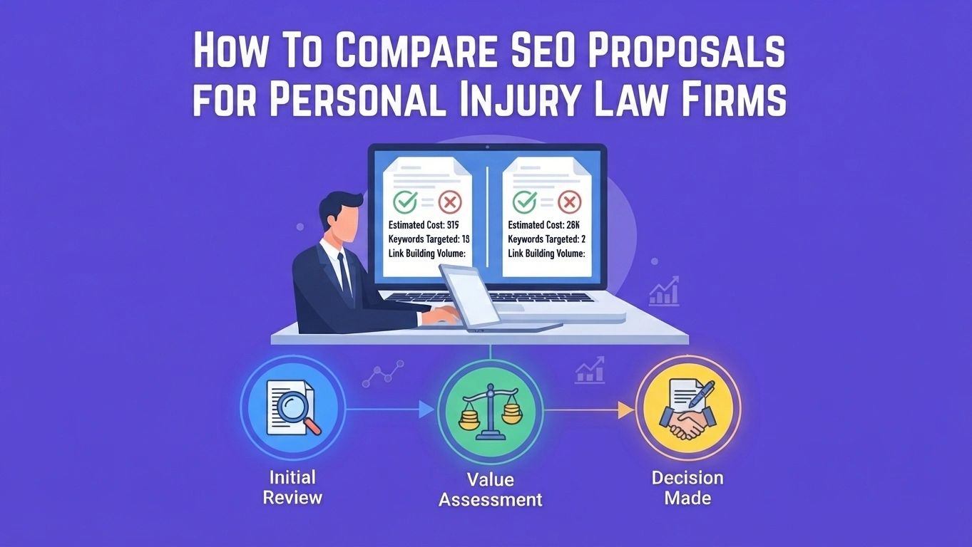 Attorney reviewing SEO contract terms before signing an agreement